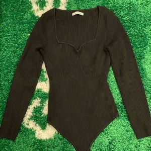 Abercrombie and Fitch knit bodysuit